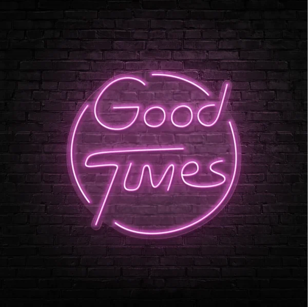 good times neon sign