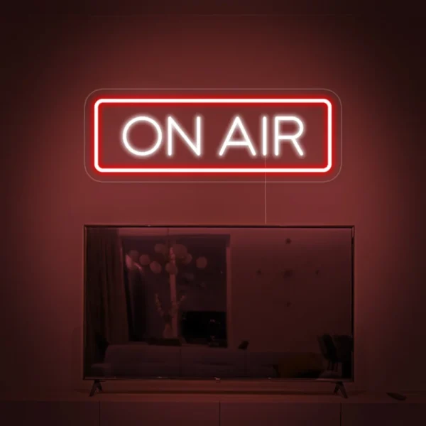 ON AIR NEON LETTERS