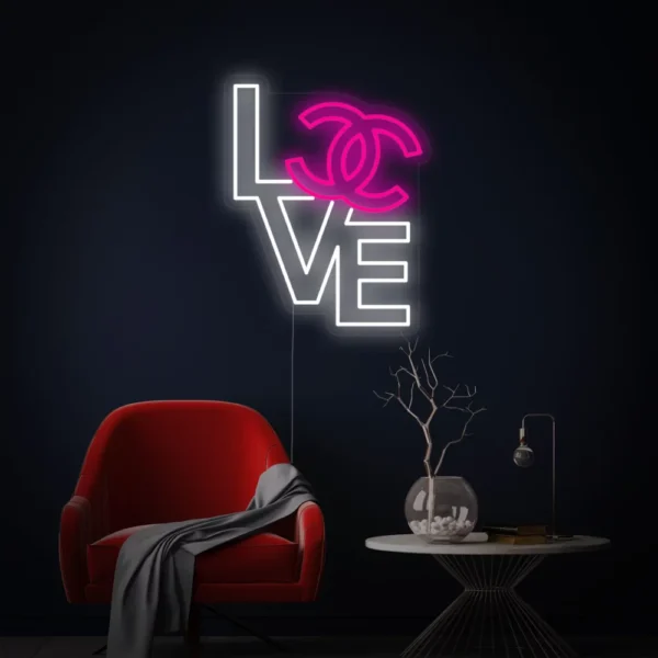 CC Love Neon Sign