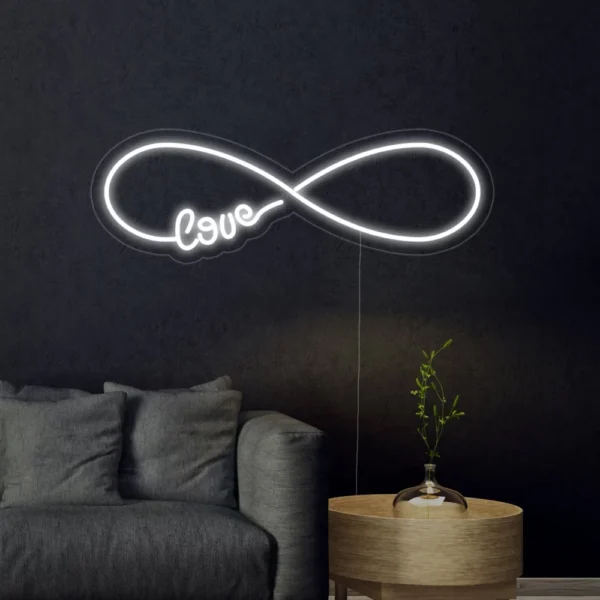 Infinity Love Neon Sign