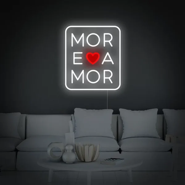More Amor Love Neon Sign