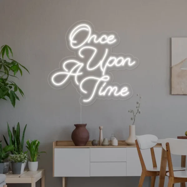 Once Upon A Time Neon Sign