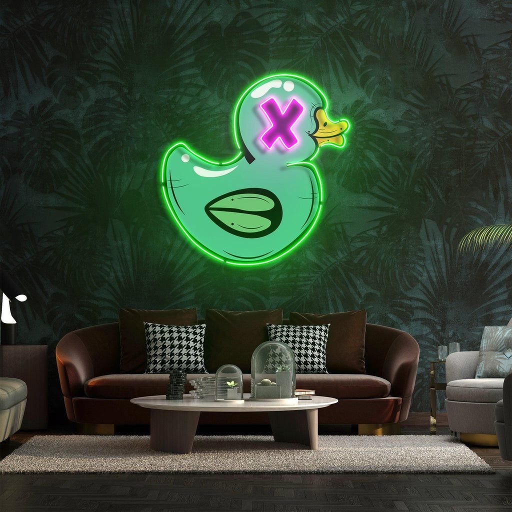 Bad Duck Led Neon Acrylic Artwork - Image 3