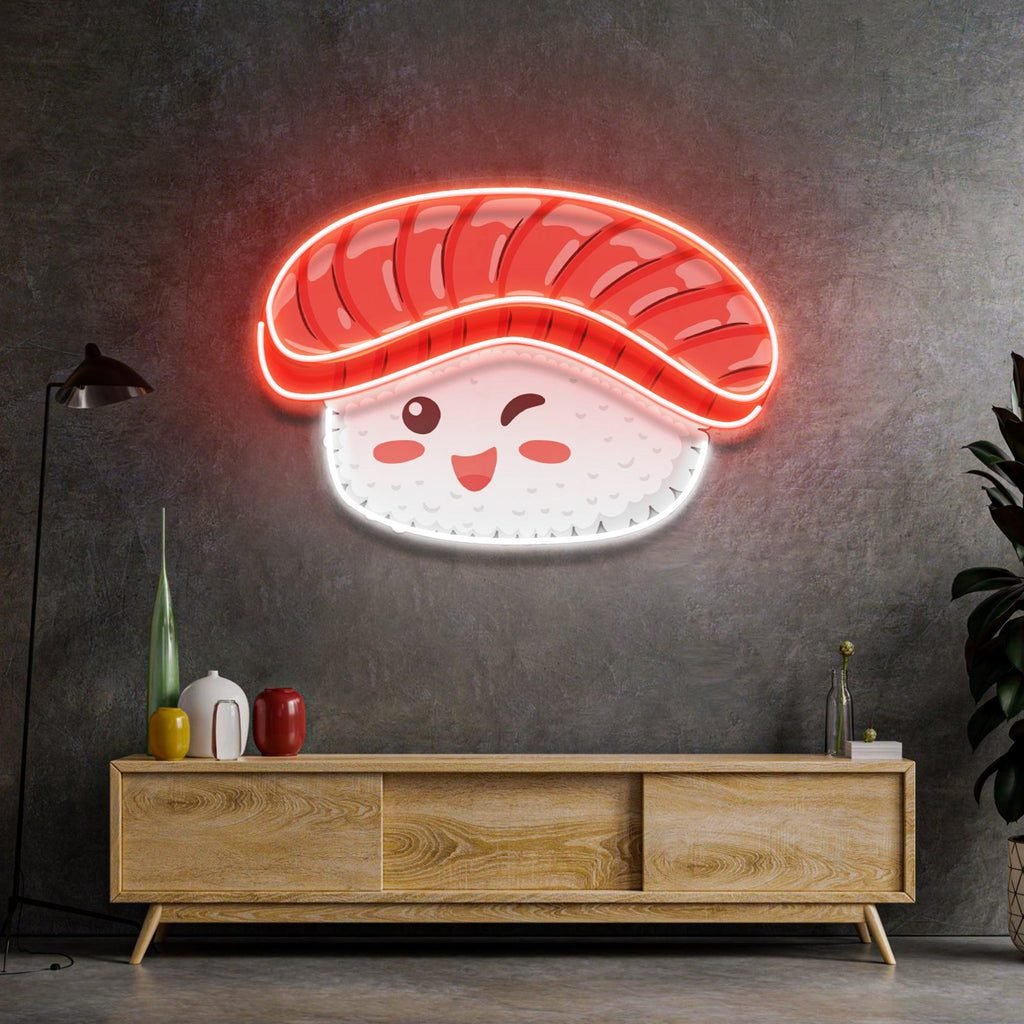 Beef Sushi Led Neon Acrylic Artwork - Image 4