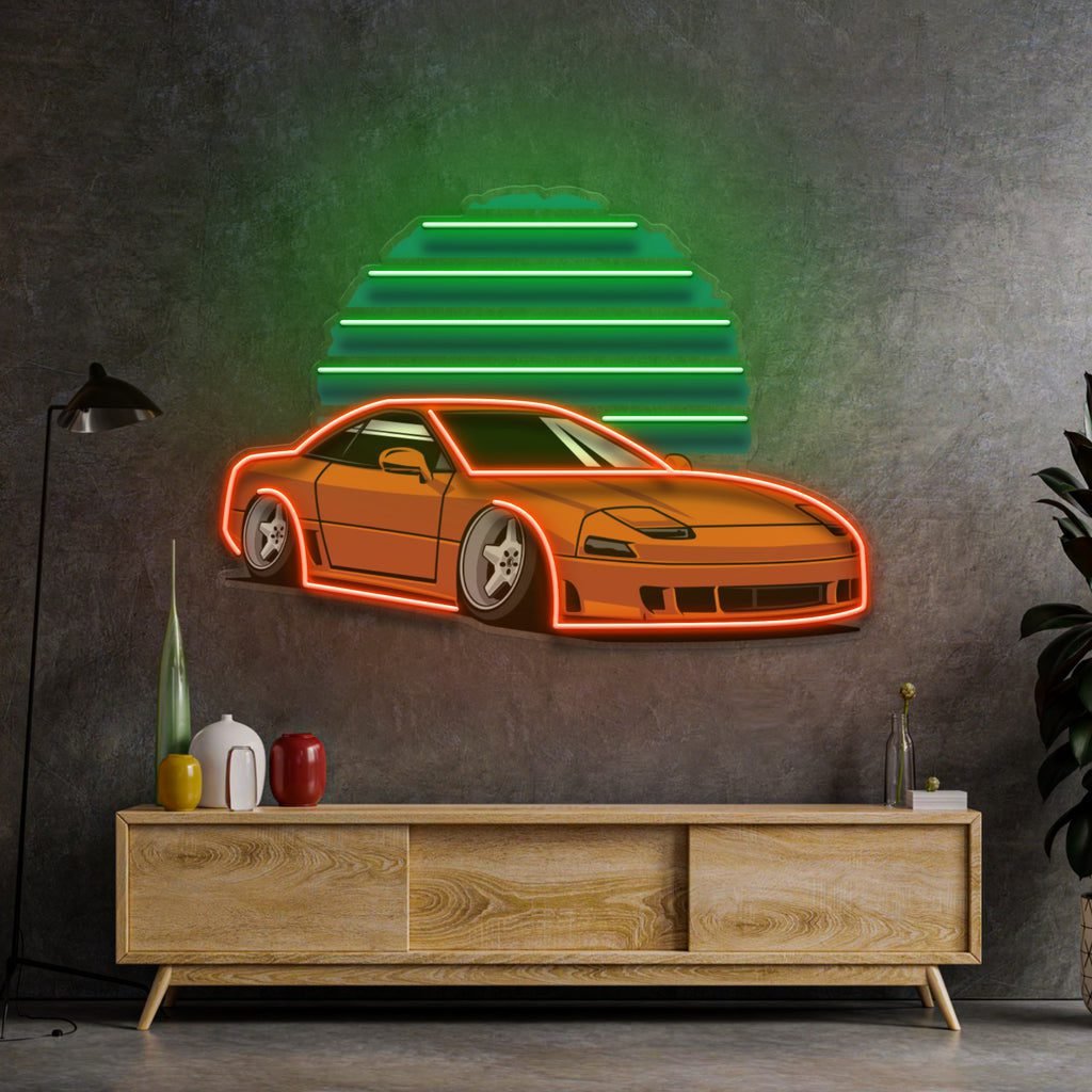 Car Concept LED Neon Sign Light Pop Art - Image 2