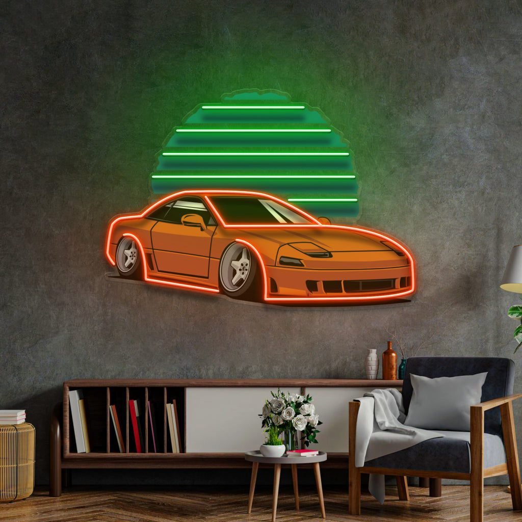 Car Concept LED Neon Sign Light Pop Art - Image 3