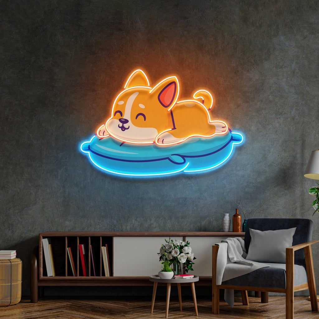 Cute Cat Chilling LED Neon Sign Light Pop Art - Image 3