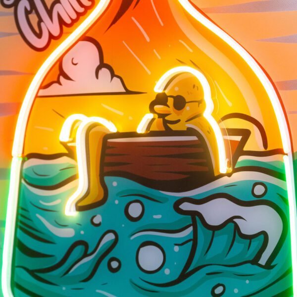 Summer Chill LED Neon Sign Light Pop Art