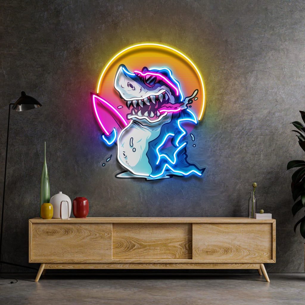 Exciting Sulfing Beer LED Neon Sign Light Pop Art - Image 2