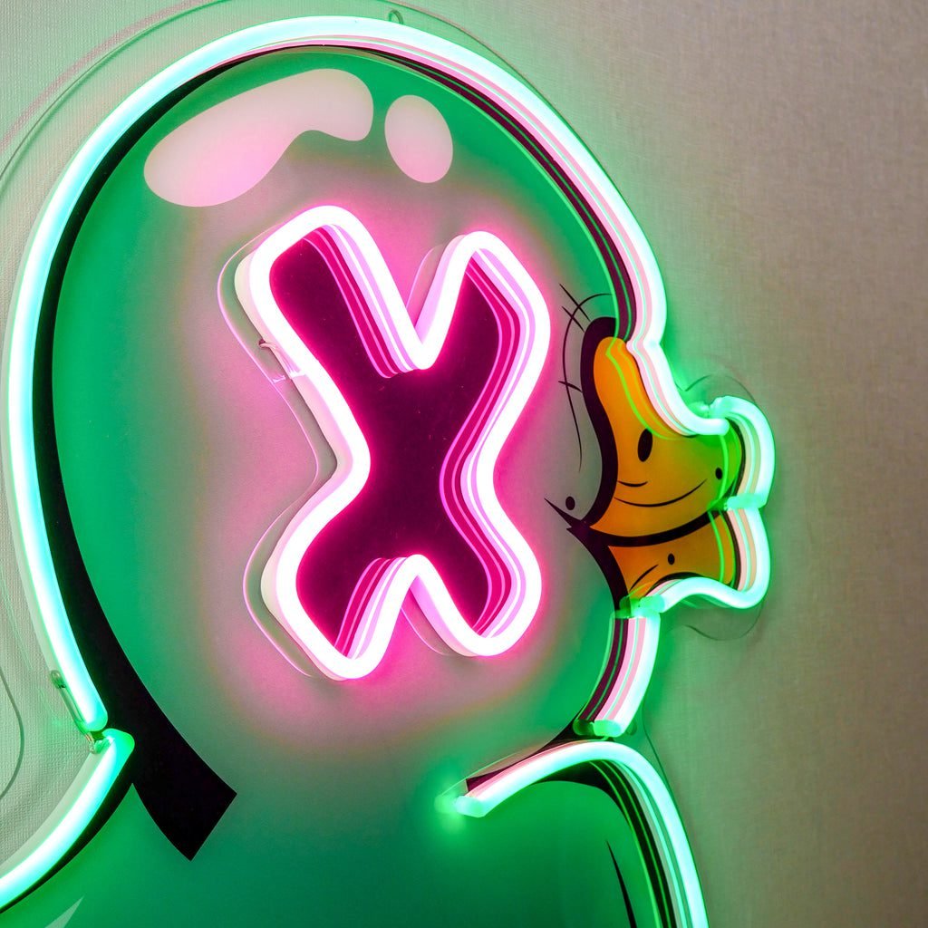Bad Duck Led Neon Acrylic Artwork - Image 4