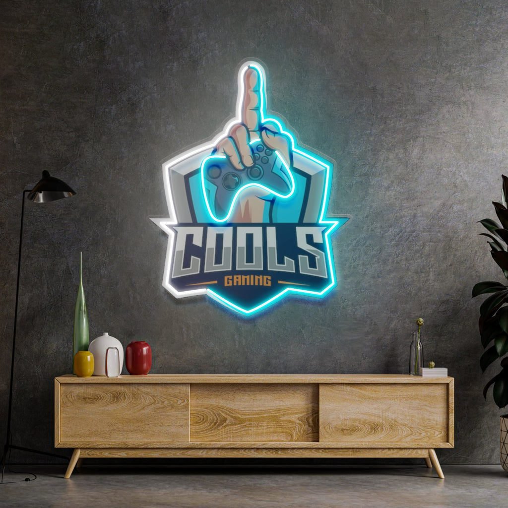 Cools Gaming LED Neon Sign Light Pop Art - Image 2