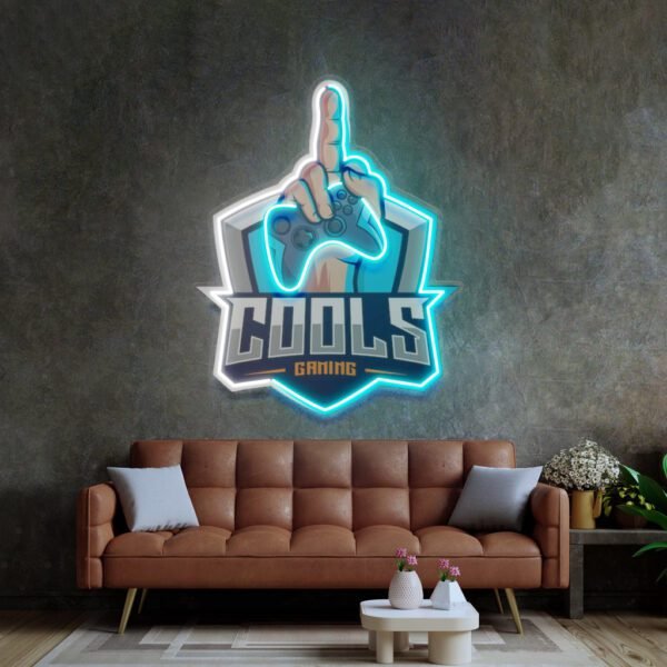 Cools Gaming LED Neon Sign Light Pop Art