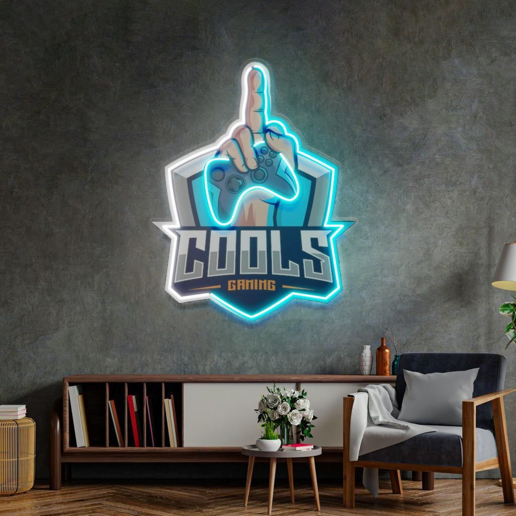 Cools Gaming LED Neon Sign Light Pop Art - Image 3